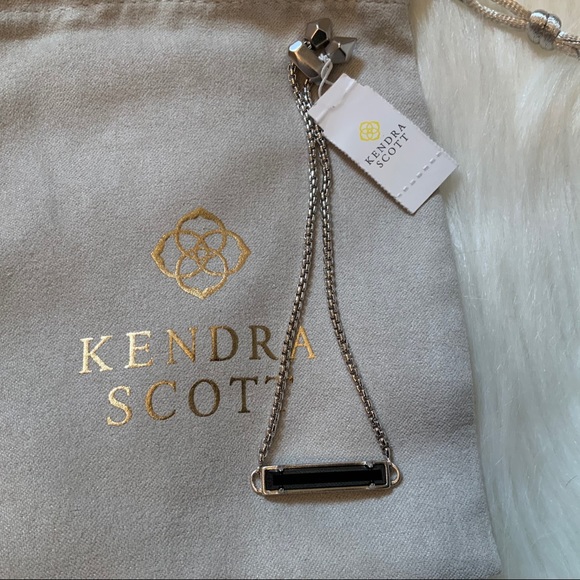 Kendra Scott Stan Bracelet- NWT - Black & Silver - Picture 6 of 10